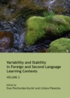 Image for Variability and stability in foreign and second language learning contexts.