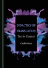Image for Didactics of translation readership