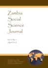 Image for Zambia Social Science Journal Vol. 3, No. 1 (April 2012)