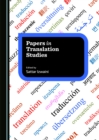 Image for Papers in translation studies