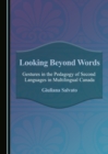 Image for Looking beyond words: gestures in the pedagogy of second languages in multilingual Canada