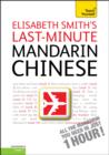 Image for Last-minute Mandarin Chinese
