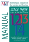Image for MaLT Stage Three (Tests 12-14) Manual (Mathematics Assessment for Learning and Teaching)