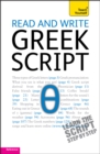 Image for Read and write Greek script: Teach yourself