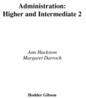 Image for Higher and Intermediate 2 administration