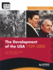 Image for The development of the USA, 1929-2000