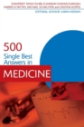 Image for 500 single best answers in medicine