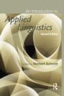 Image for An introduction to applied linguistics
