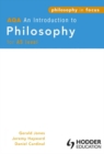 Image for AQA an introduction to philosophy for AS level