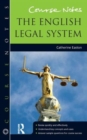 Image for Course Notes: the English Legal System