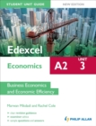 Image for Edexcel A2 Economics Student Unit Guide New Edition: Unit 3 Business Economics and Economic Efficiency