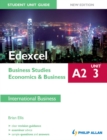 Image for Edexcel A2 business studies.: (International business)