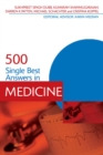 Image for 500 single best answers in medicine