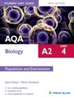 Image for AQA A2 biology.: (Populations and environment) : Unit 4,