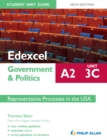 Image for Edexcel A2 government &amp; politics.: (Representative process in the USA) : Unit 3C,