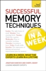 Image for Successful memory techniques in a week