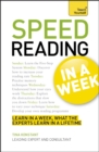 Image for Speed reading in a week