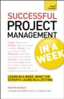 Image for Successful project management in a week