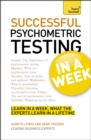 Image for Psychometric Testing In A Week