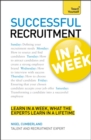 Image for Successful Recruitment in a Week: Teach Yourself