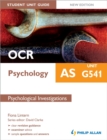 Image for OCR AS psychologyUnit G541,: Psychological investigations