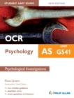 Image for OCR AS psychology.: (Psychological investigations) : Unit G541,