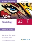 Image for AQA A2 Sociology Student Unit Guide: Unit 3 Beliefs in Society