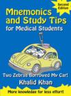 Image for Mnemonics and Study Tips for Medical Students: Two Zebras Borrowed My Car