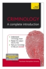 Image for Criminology  : a complete introduction