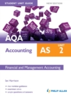 Image for AQA AS accounting.: (Financial and management accounting) : Unit 2,