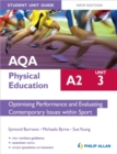 Image for AQA A2 Physical Education Student Unit Guide New Edition: Unit 3 Optimising Performance and Evaluating Contemporary Issues within Sport