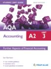Image for AQA A2 accounting.: (Further aspects of financial accounting) : Unit 3,