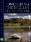Image for Unlocking the English legal system