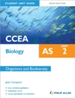 Image for CCEA AS biologyUnit 2,: Organisms and biodiversity