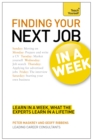 Image for Finding Your Next Job in a Week: Teach Yourself
