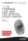 Image for OCR A2 criminal law and the special study paper