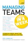 Image for Managing teams in a week