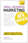 Image for Small Business Marketing In A Week