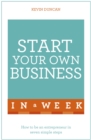 Image for Start your own business in a week