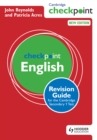 Image for Cambridge checkpoint English revision guide for the Cambridge secondary 1 test