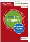 Image for Checkpoint English: revision guide for the Cambridge secondary 1 test