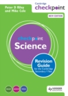 Image for Cambridge checkpoint science revision guide for the Cambridge secondary 1 test