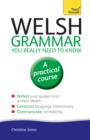 Image for Welsh grammar you really need to know