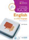 Image for Cambridge IGCSE English first language