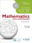 Image for Cambridge IGCSE Mathematics Core and Extended 3ed + CD