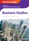 Image for Cambridge international AS and A Level business studies.: (Revision guide)