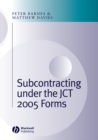Image for Sub-contracting under the JCT 2005 forms
