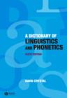 Image for Dictionary of Linguistics and Phonetics