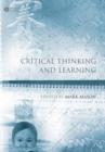 Image for Critical Thinking and Learning