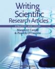 Image for Writing scientific research articles: strategies and steps
